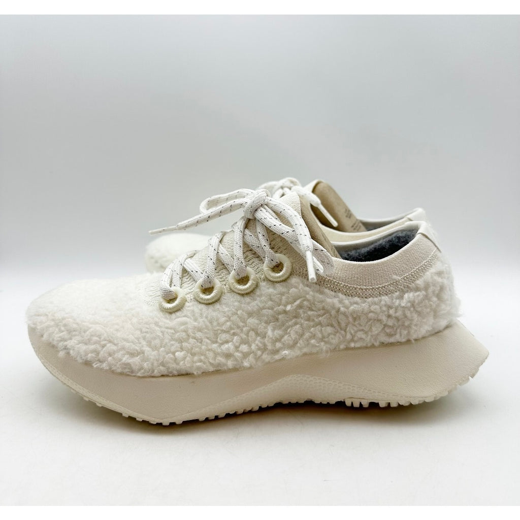 AllBirds Women's Wool Dasher 2 Fluffs Sneaker Size 7 EU 37 Natural White NIB