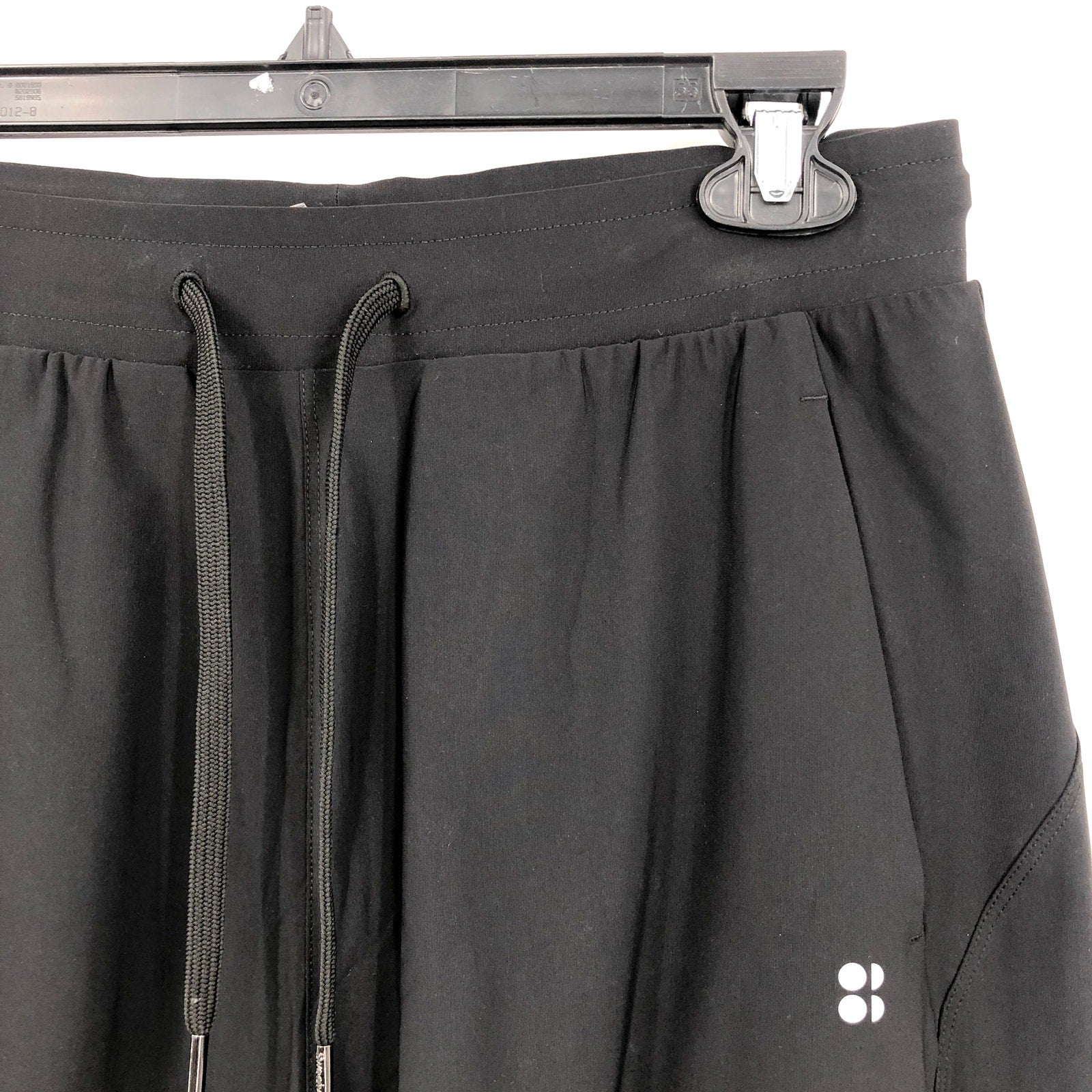 SWEATY BETTY Women's Explorer 5.5" Shorts Size 6 Black Drawcord NWT