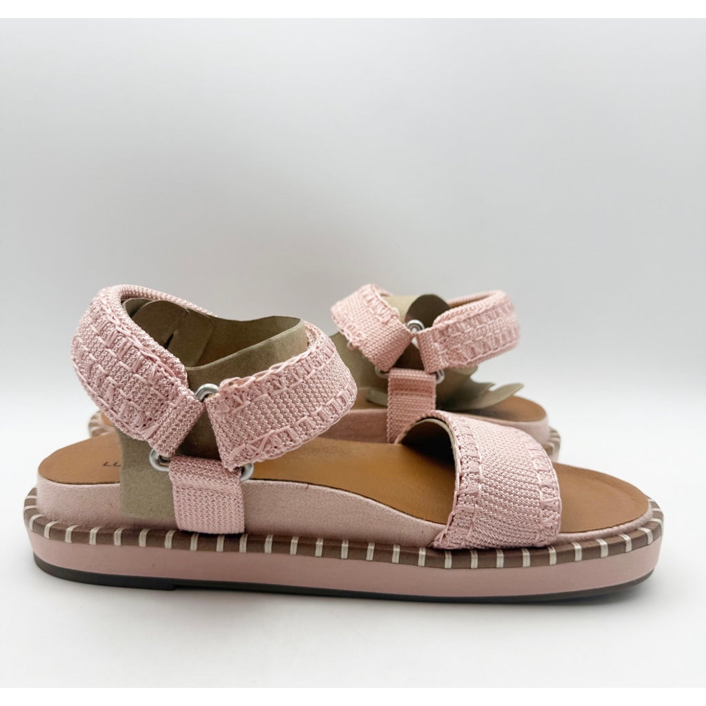 Lucky Brand Womens Ullaniah Platform Sandals Size 9M Pink Blush Ankle Strap NIB