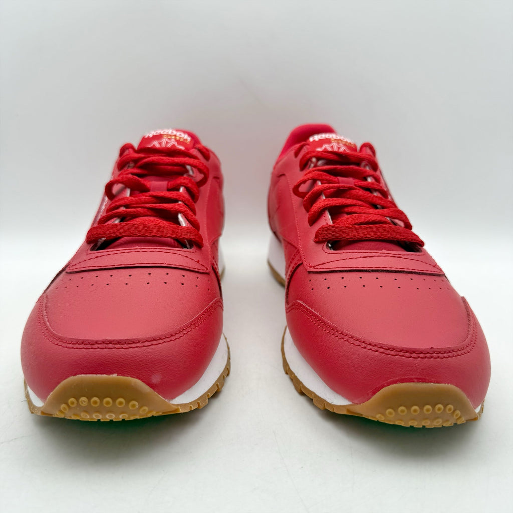 Reebok Mens Classic Sneakers US 11 EU 44.5 Red Leather Athletic NIB