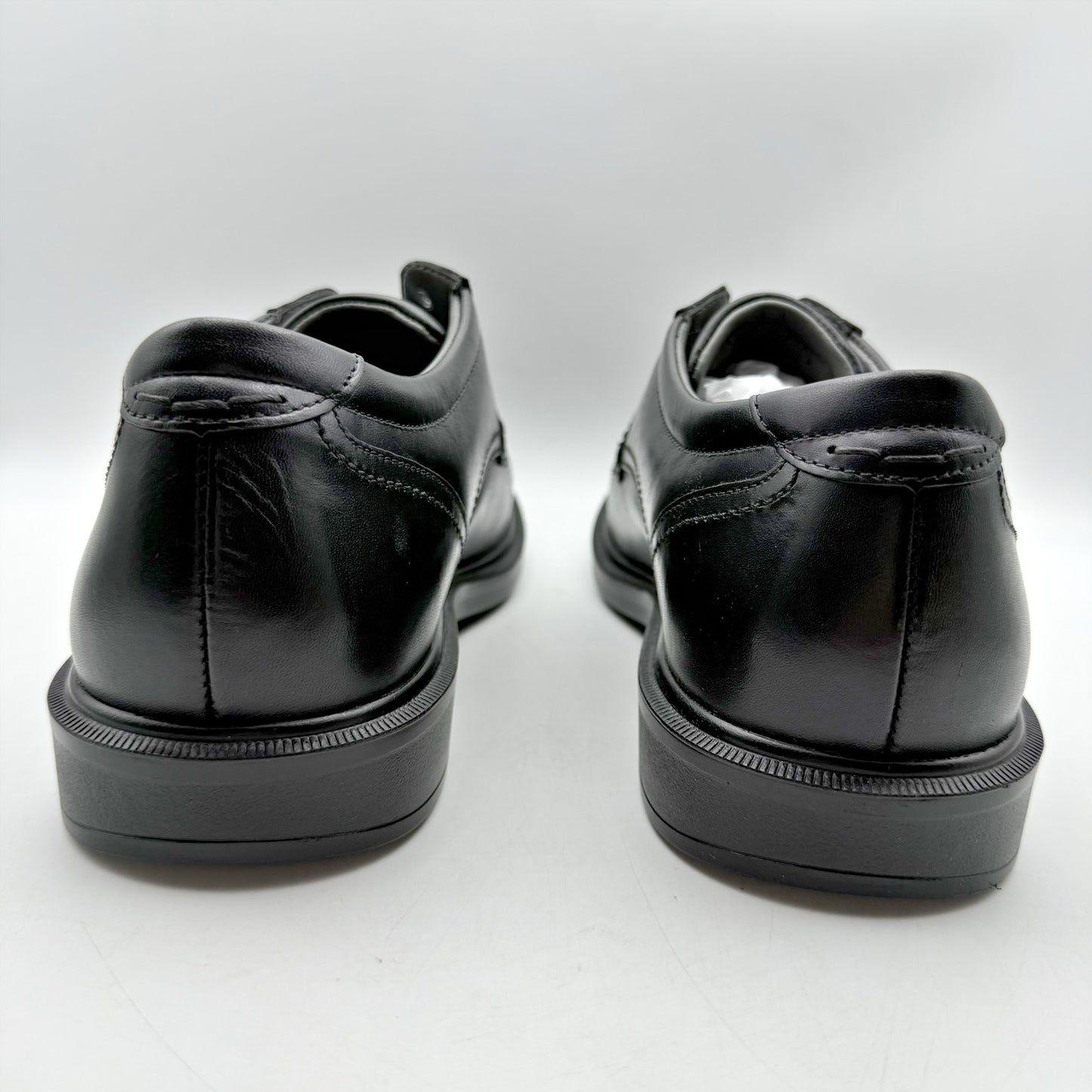 SAS Mens Ambassador Comfort Oxford Shoes US 9.5 Wide Black Leather NWOB