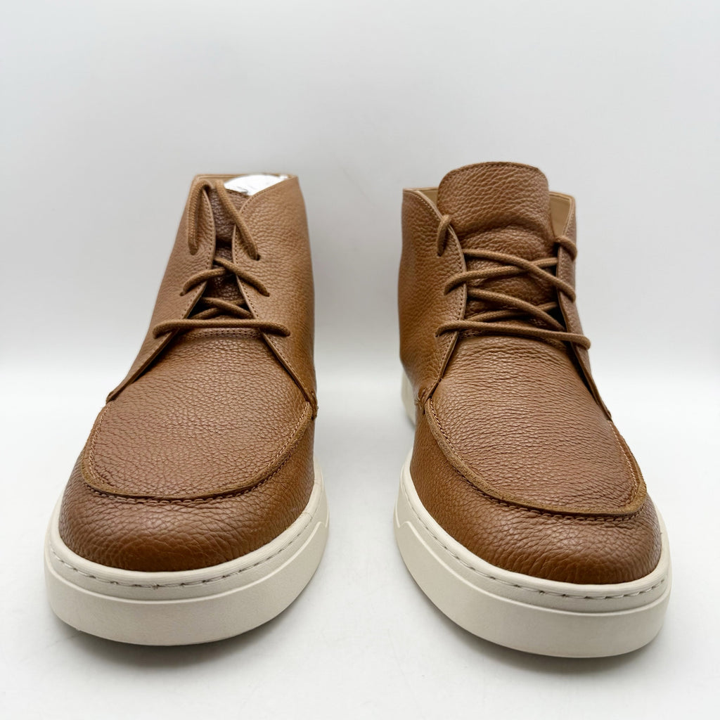 Vionic Mens Danfield Ankle Boots US 11 M EU 44 Tan Brown Leather NIB