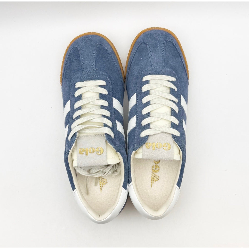 GOLA Womens Elan Casual Sneakers US 7.5 EU 38.5 Moonlight Blue/White Trainer NIB