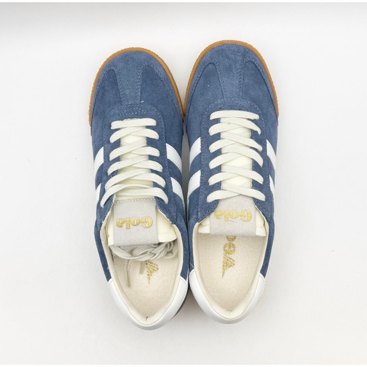 GOLA Womens Elan Casual Sneakers US 7.5 EU 38.5 Moonlight Blue/White Trainer NIB