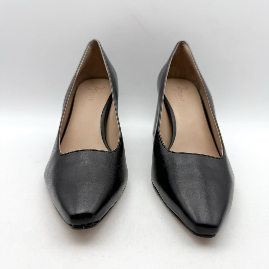 Naturalizer Womens Licia Pumps Size 6 M EU 36 Black Leather Heels NWOB