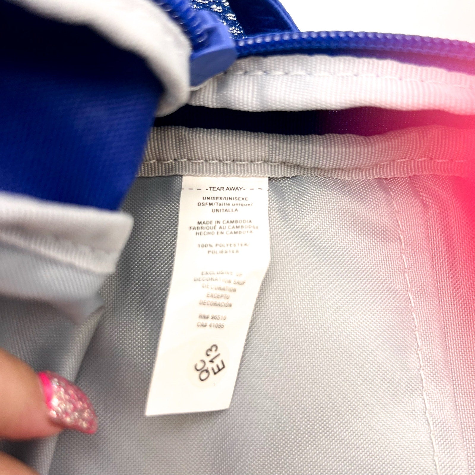 UNDER ARMOUR Hustle 6.0 Backpack Royal Blue Silver Water Resistant NWOT