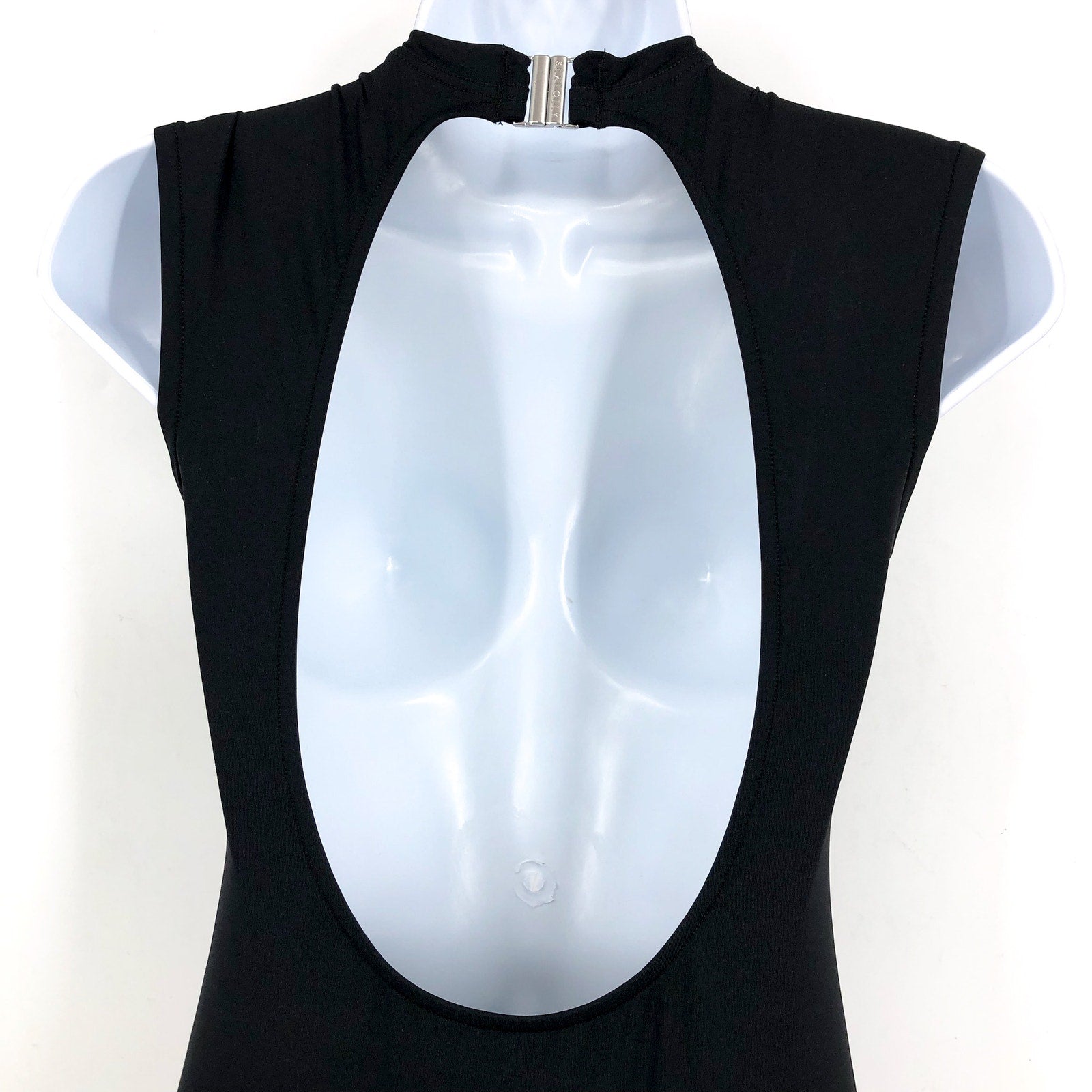 SEAFOLLY COLLECTIVE Women's One Piece Swimsuit US 6 Black Cap Sleeve NWT
