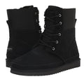 Koolaburra by UGG Womens Advay Tall Boot US 12 EU 43 Black Suede NWOB