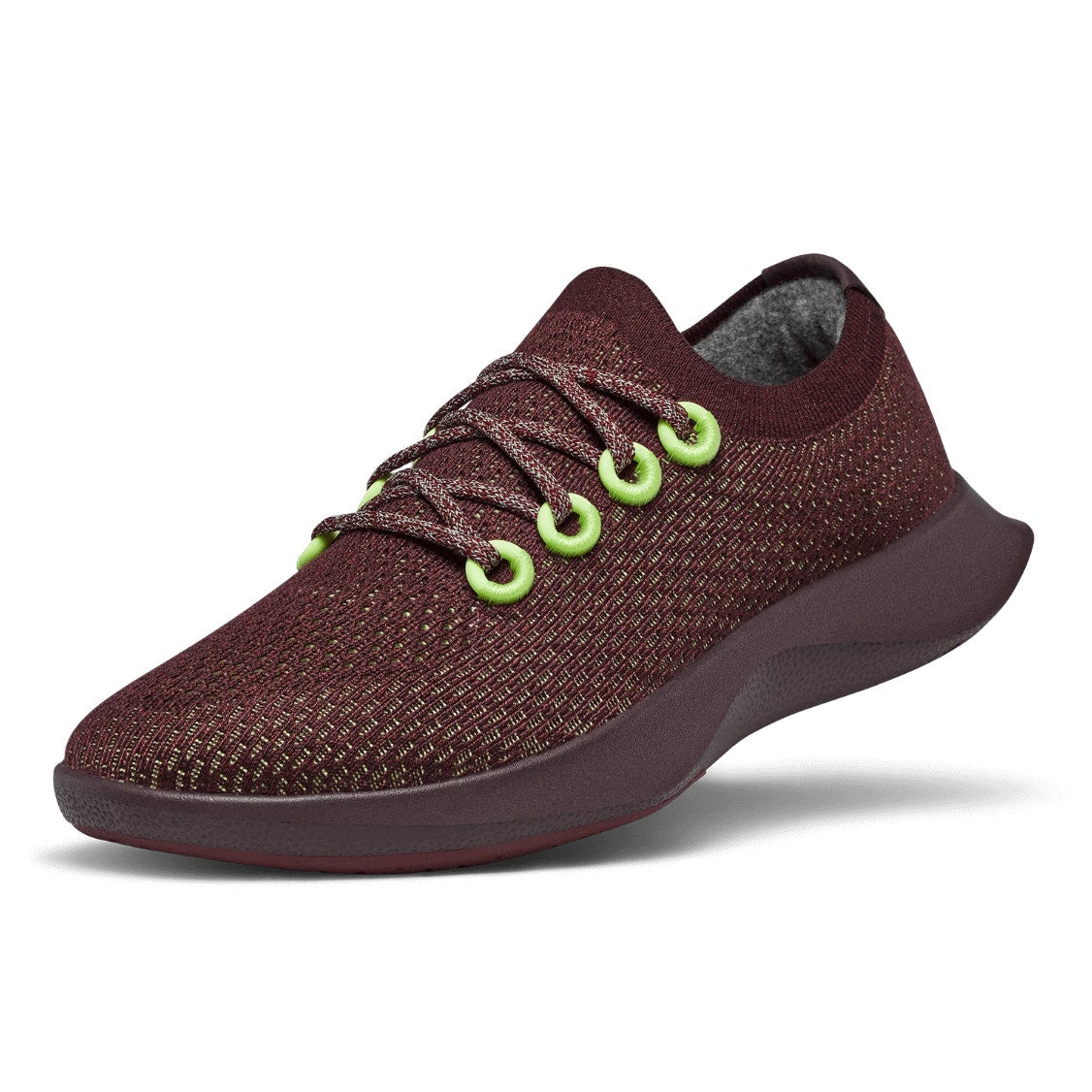AllBirds Women's Tree Dasher 1 Sneaker Size 5 Ascend Dark Red NWB