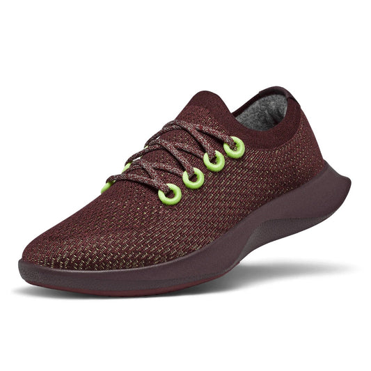 AllBirds Women's Tree Dasher 1 Sneaker Size 5 Ascend Dark Red NWB