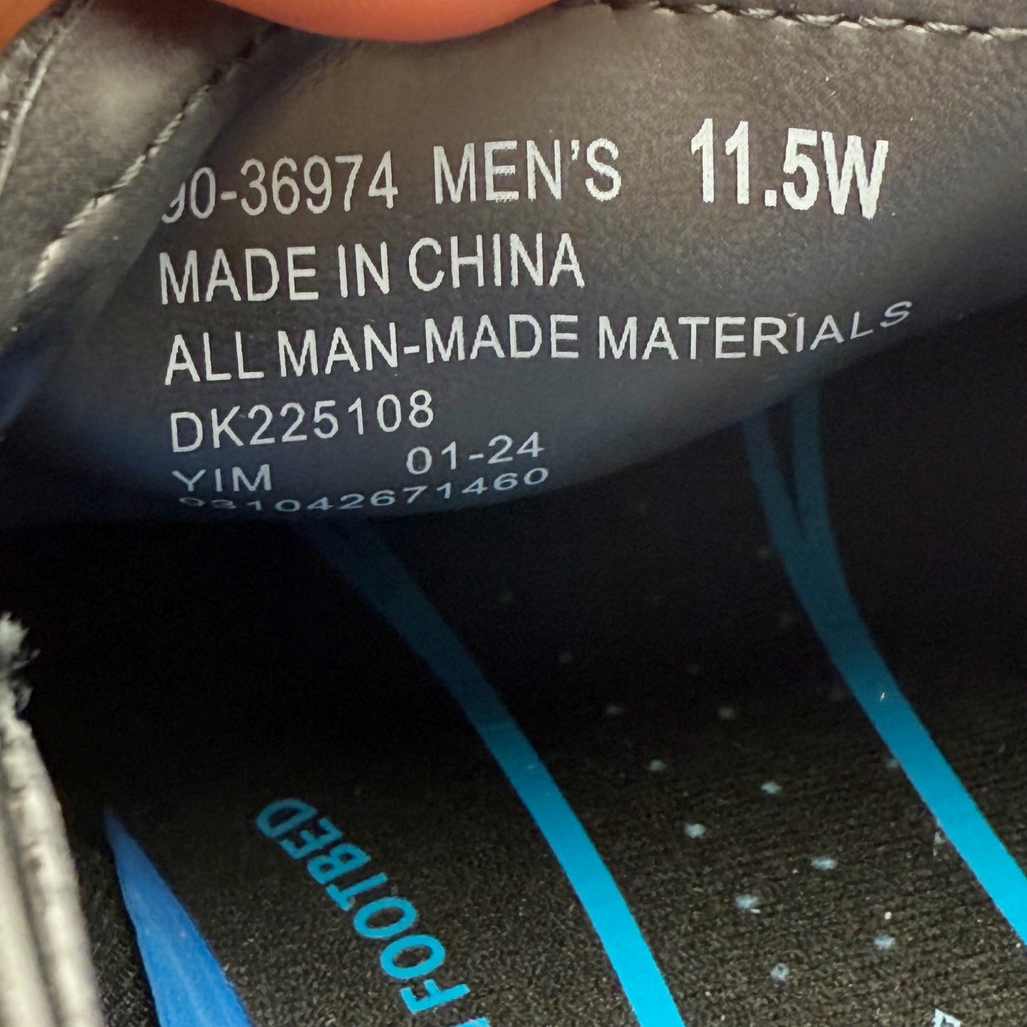 Dockers Mens Lawton Loafers US 11.5 Wide EU 45 Black Leather Slip On NIB