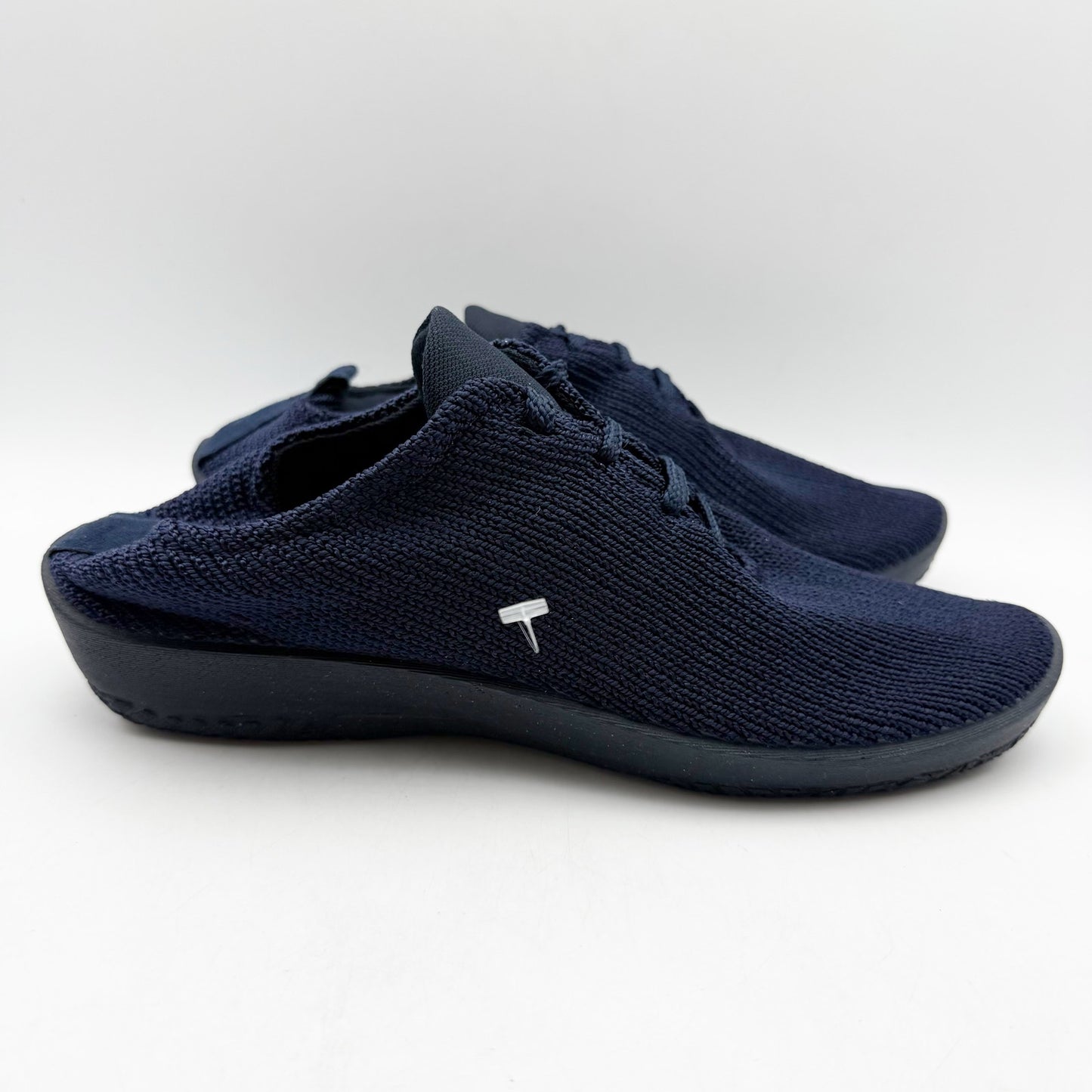 Arcopedico Womens LS Lace up Casual Shoes EU 41 US 9.5-10 M Blue Knit NIB