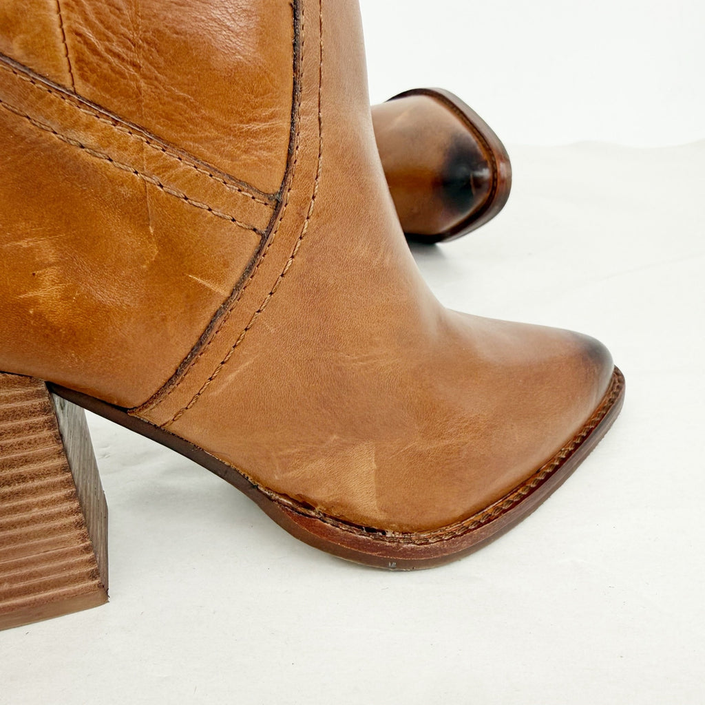 Diba True Womens True Do Knee High Boots Size 6.5 M Brown Leather NWOB