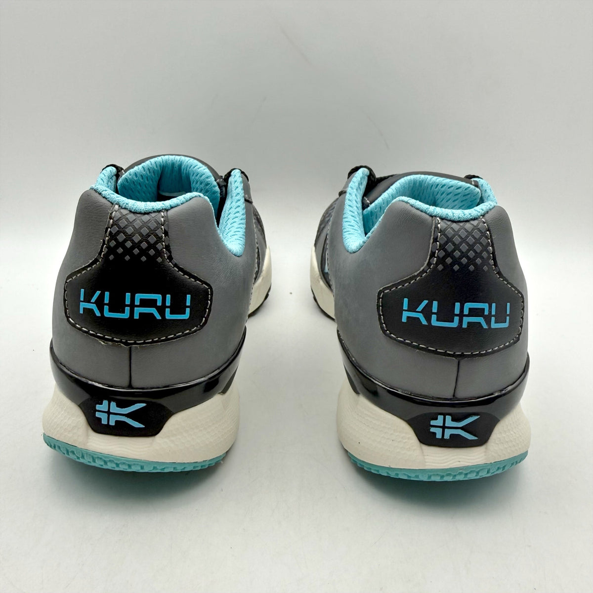 Kuru Womens Quantum Walking Sneakers Size 11.5 WIDE White Blue Athletic NWOB