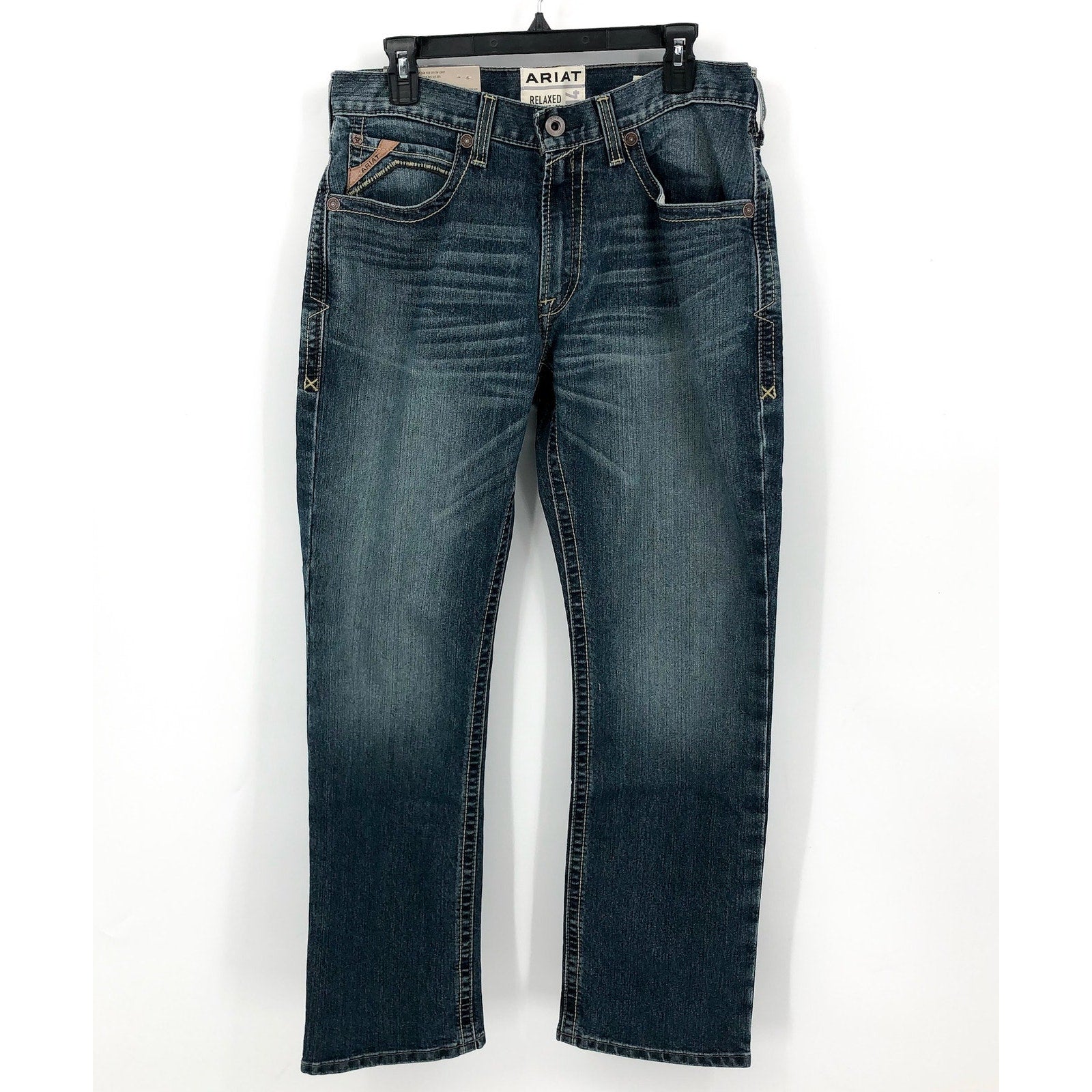 ARIAT Men's M4 Stockton Stackable Straight Leg Jeans 32x32 Kentucky Blue NWT