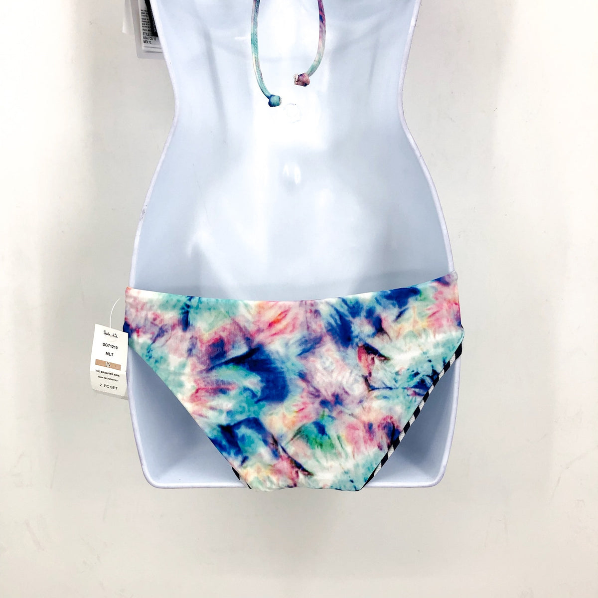 SPLENDID Girls' Brighter Side Hi Neck Two Piece Set 12 Multicolor Reversible NWT