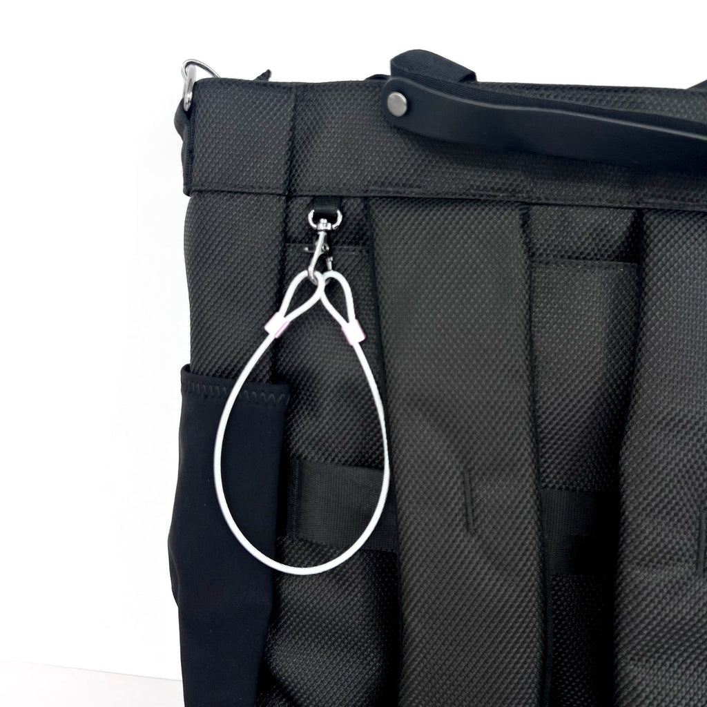 SHERPANI Soleil Anti-theft Convertible Backpack Tote Large Black Carbon NWT