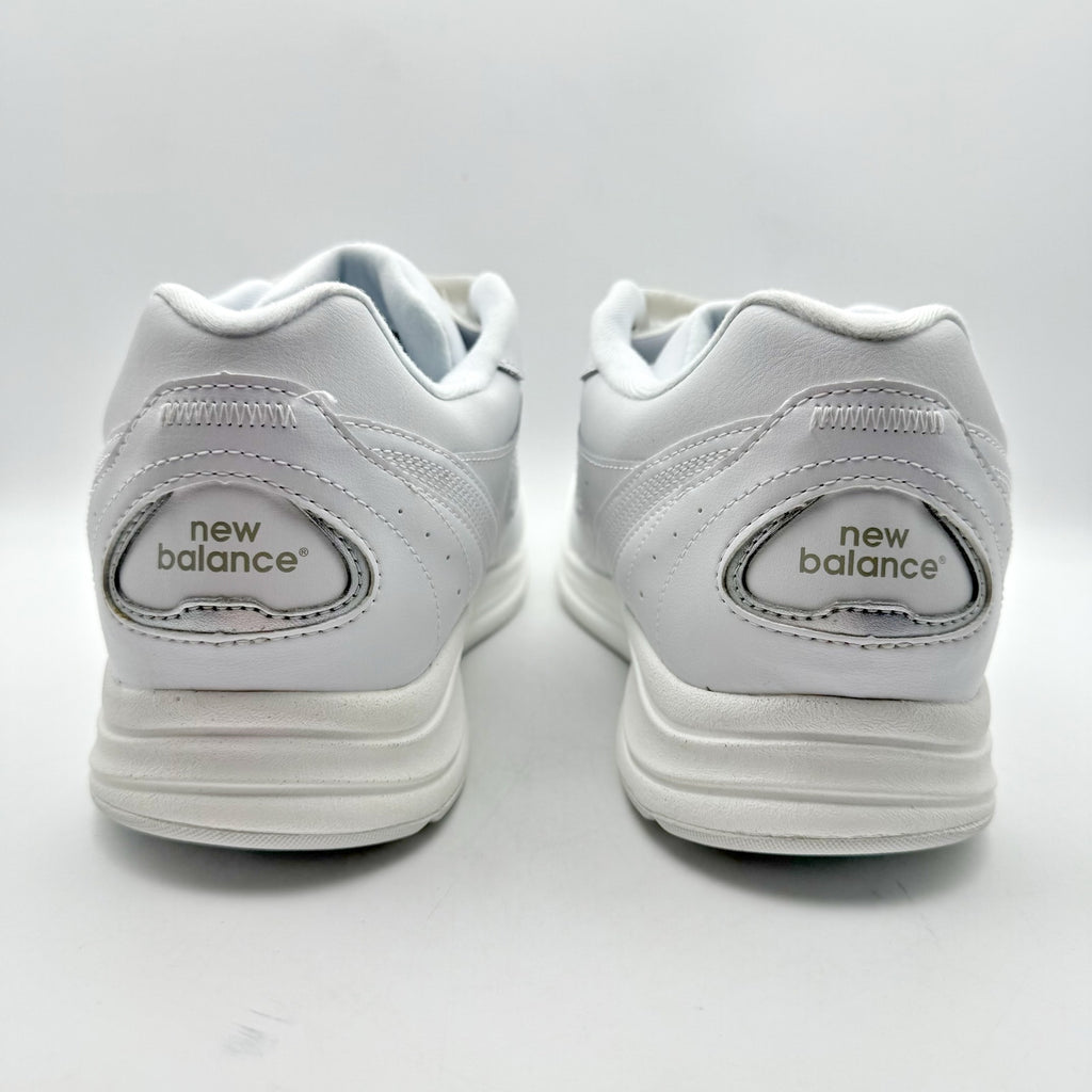 New Balance Mens 577 Sneakers US 14 White Leather Athletic Hook and Loop NIB