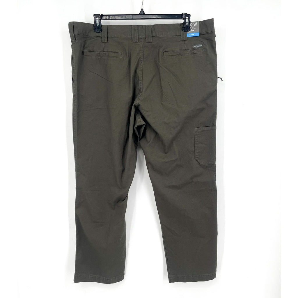 COLUMBIA Men's Flex ROC Pants 40x30 Forest Green Alpine Tundra Stretch NWT