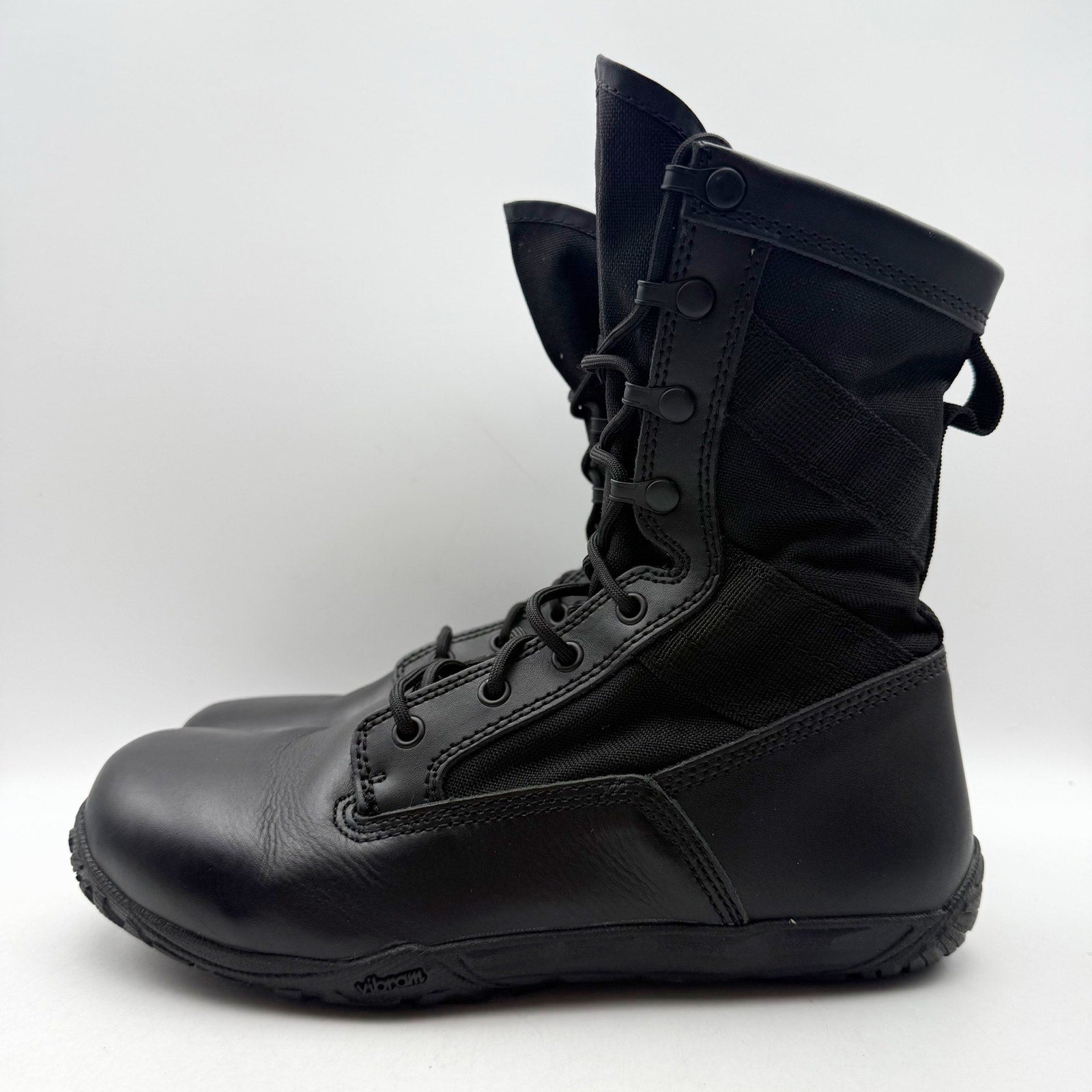 Belleville Mens 8" Mini-Mil TR102 Minimalist Boots US 9 Wide Black NWOB
