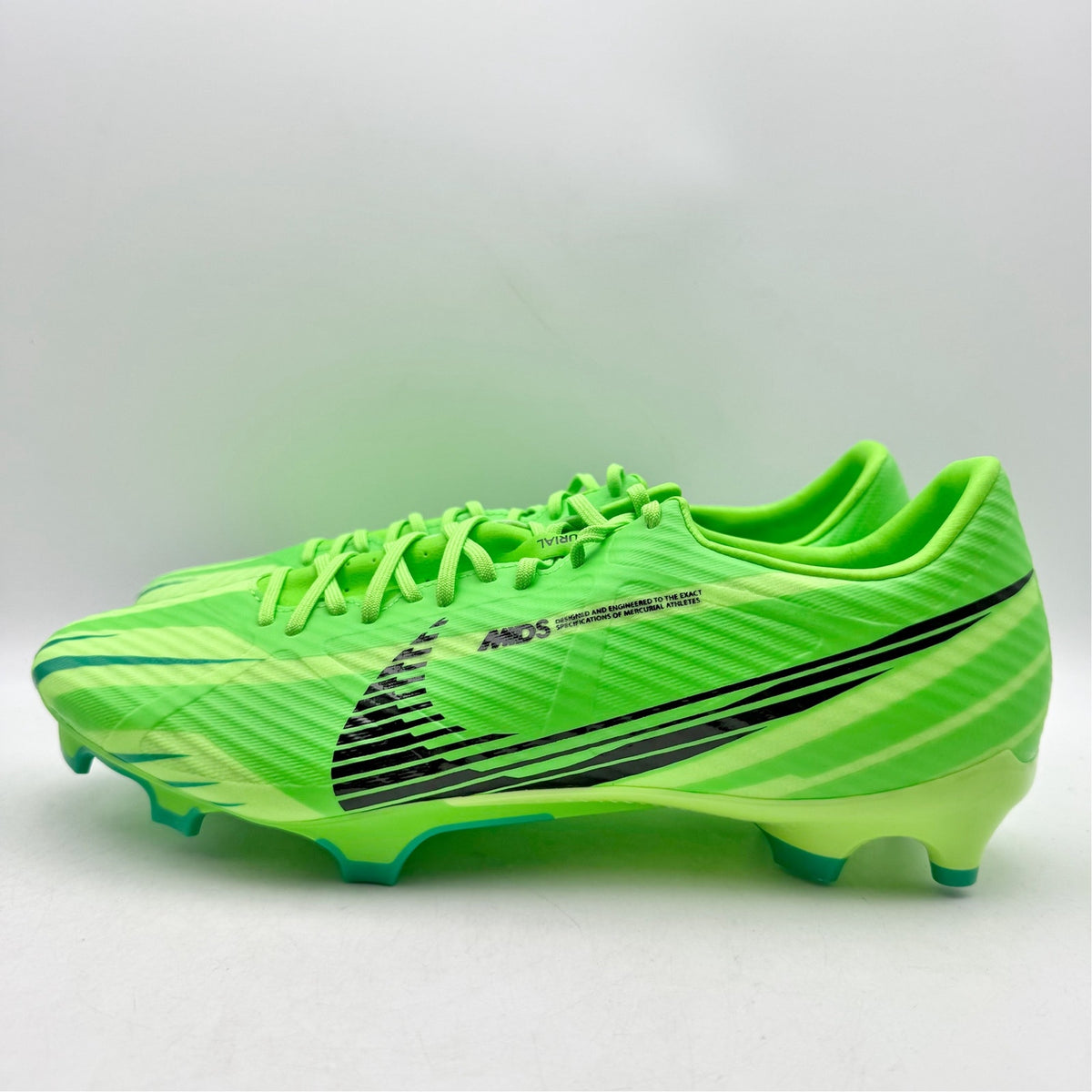 Nike Mens Zoom Mercurial Vapor 15 MG Soccer Cleats US 11.5 Green FJ7200-300 NWOB