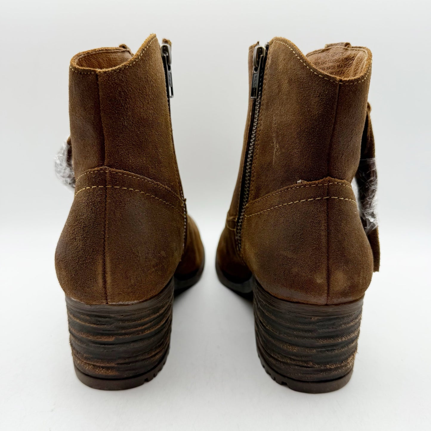 Born Womens Alondra Western Boots US 10 M EU 42 Brown Leather NIB