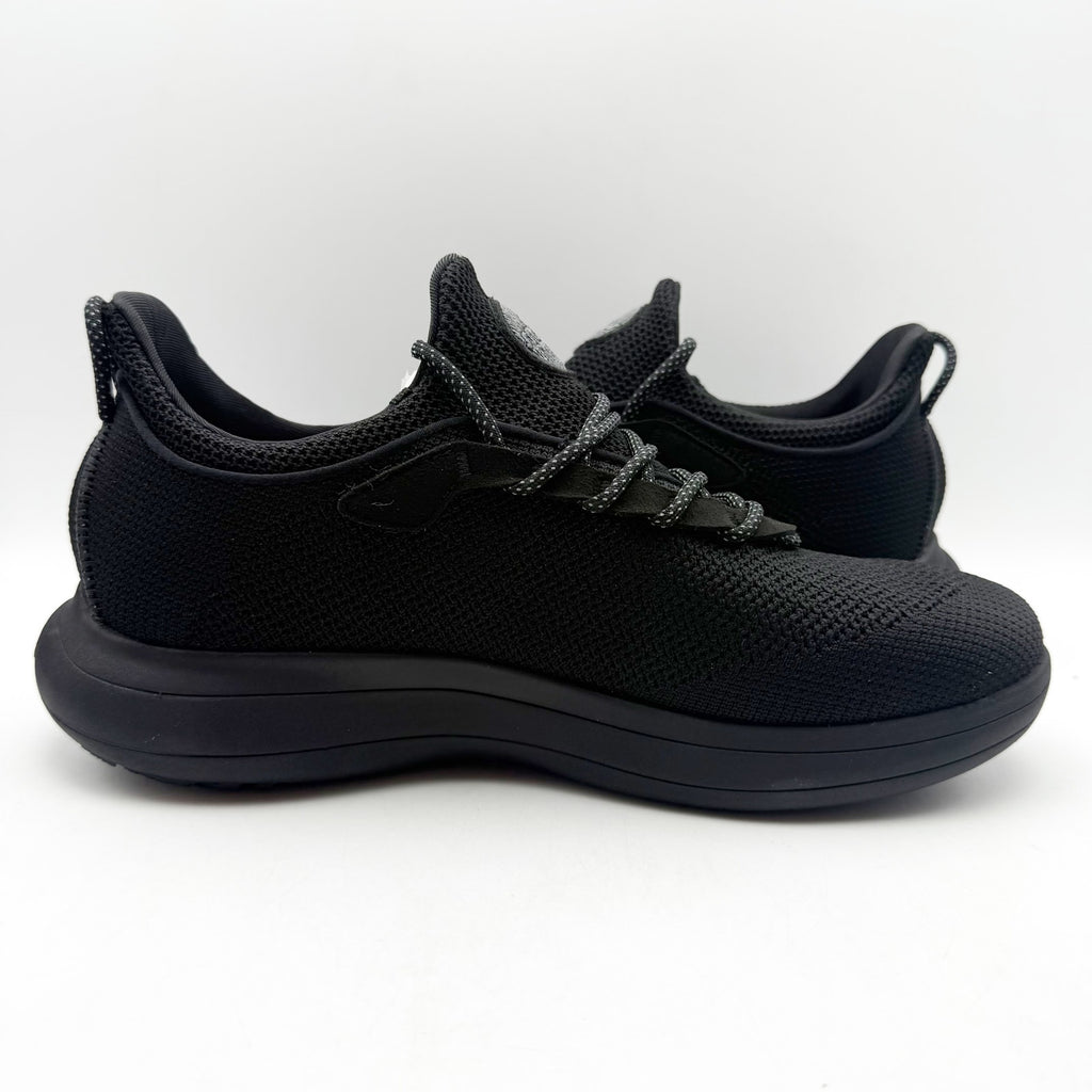 Snibbs Mens Orbit Work Sneakers US 14 EU 49 Black Soft Toe Shoes SR Slip On NIB