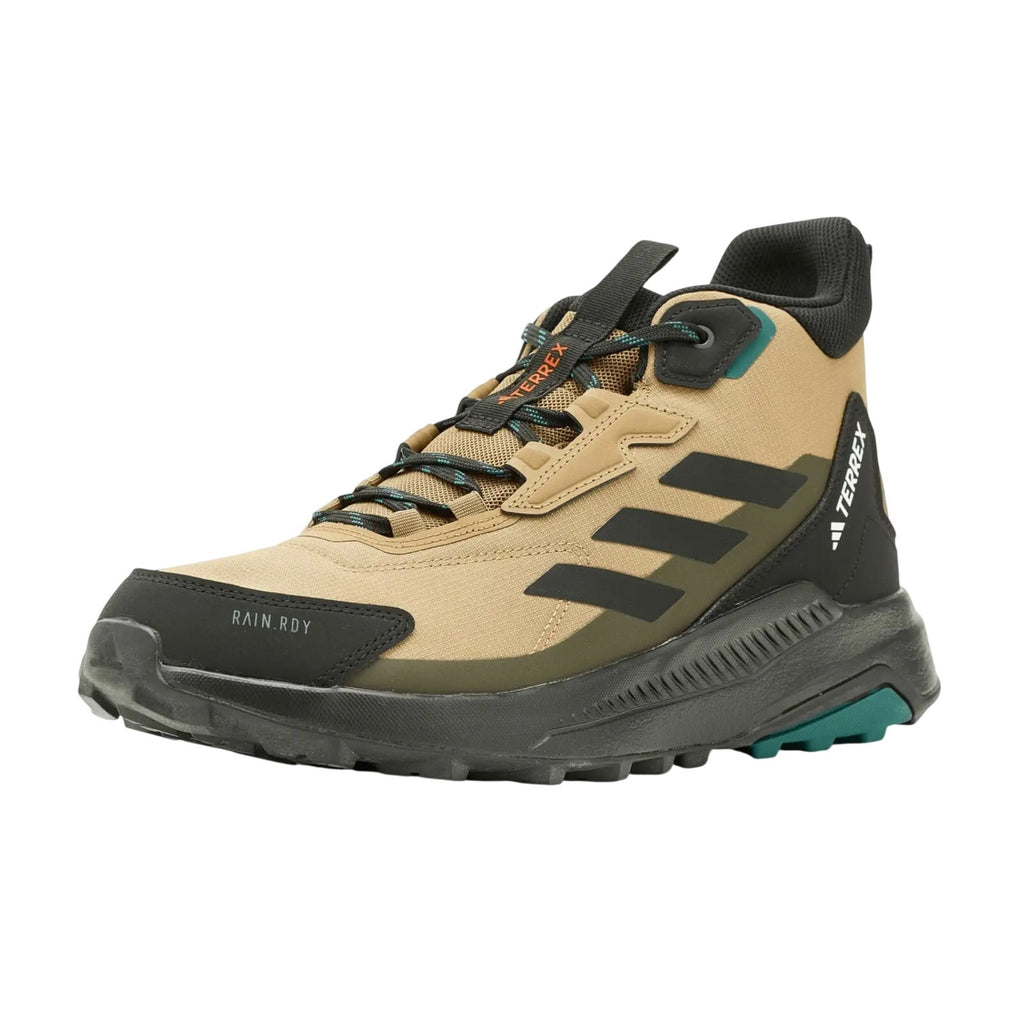 Adidas Mens Terrex Anylander Mid Walking Boots US 13 Brown Black Waterproof NIB