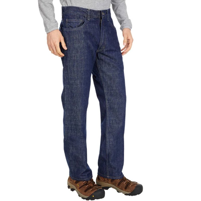 Tyndale Men's Versa Regular Fit Flex FR Jeans 34x30 Dark Blue NWOT