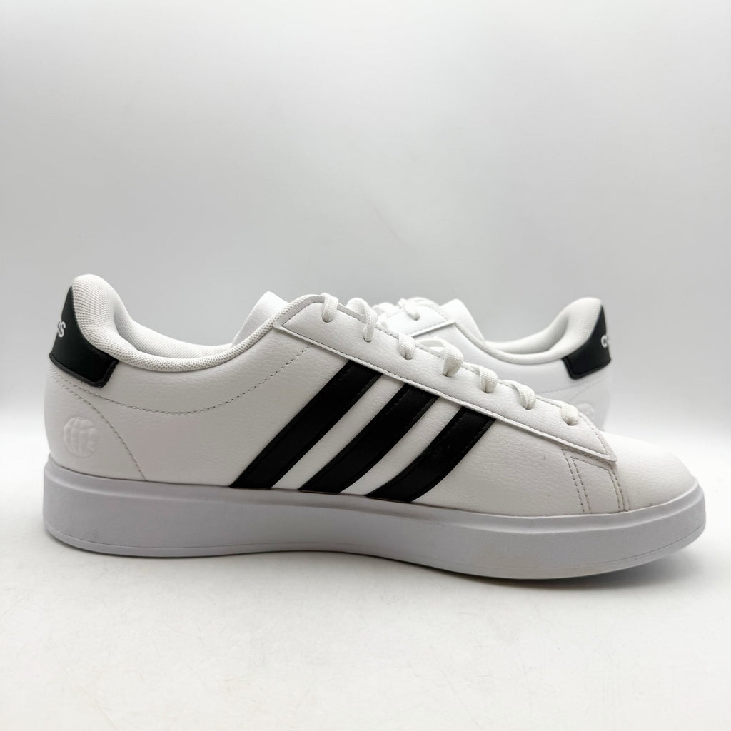 Adidas Mens Grand Court 2.0 Casual Sneakers US 12 White Black NWOB