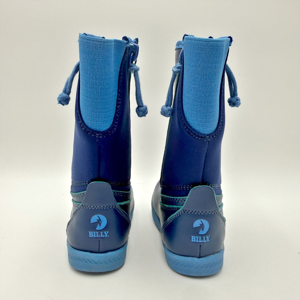 Billy Footwear Little Boys Rain Boots Size 5 Navy Blue Water Resistant NWOB