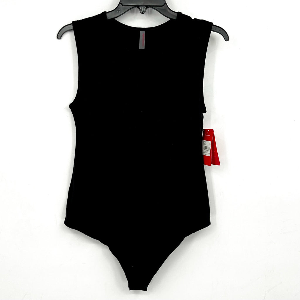 COMMANDO Women's Luxury Rib Signature Bodysuit XL Black Stretch Sleeveless NWT