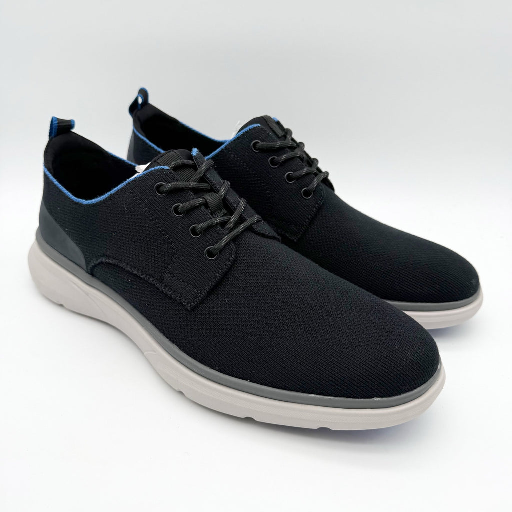 Vince Camuto Mens Tayden Oxford Dress Sneakers Size 10 EU 43 Black Knit NWOB