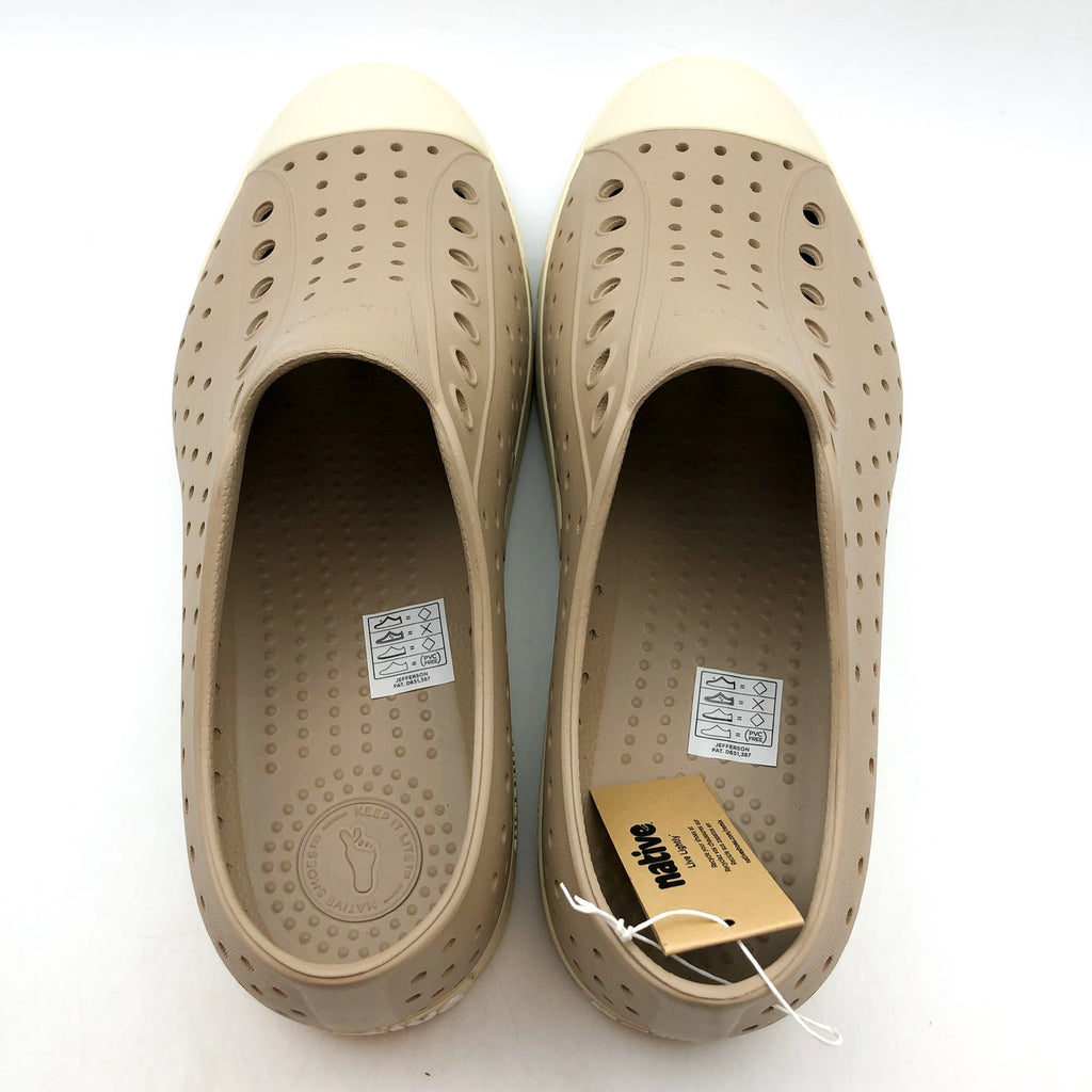 Native Mens Jefferson EVA Slip On Sneaker Shoes US 10 EU 44 Brown Tan NIB