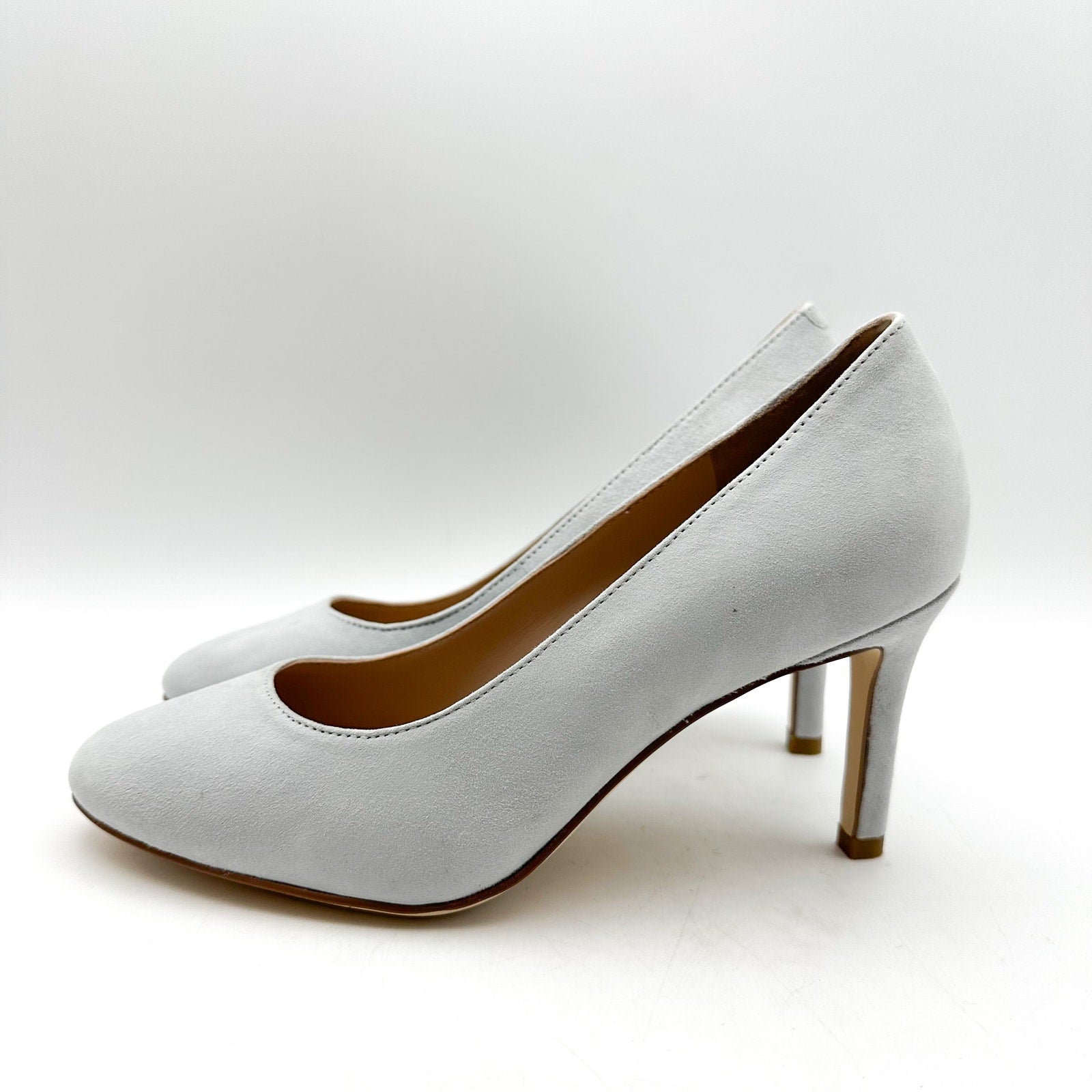 Cole Haan Womens Gabbie Pumps Size 5.5 Light Grey Blue NWOB