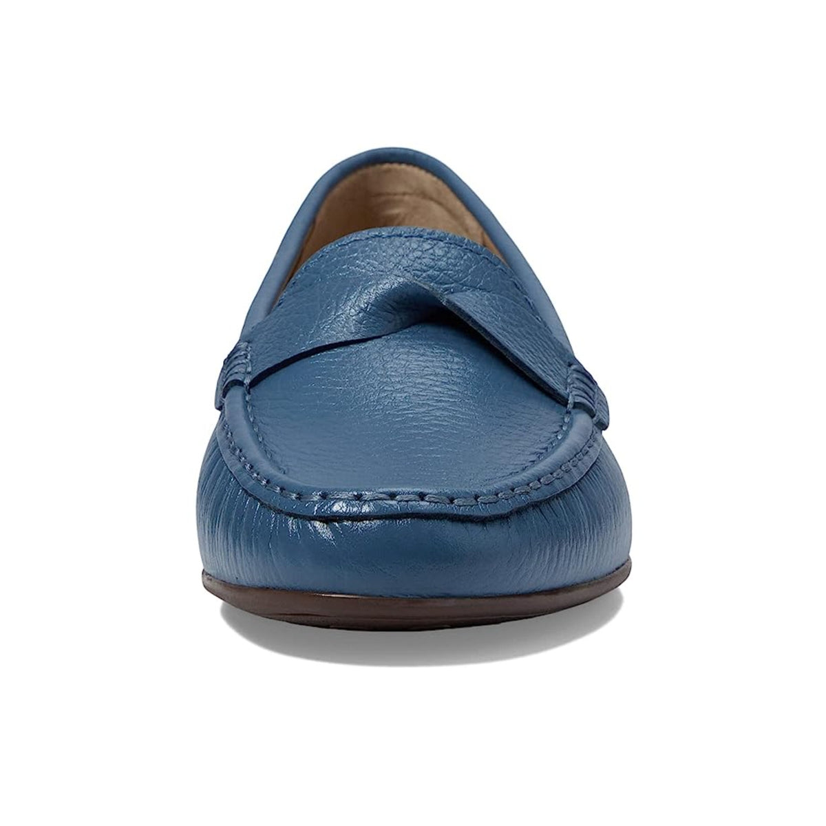 Marc Joseph New York Womens Beverley Road Loafers Size 10 EU 41 Blue Leather NIB