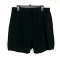 ACTIVE CASHMERE Men's Seamless Weight Fitted Cashmere Short XL Black NWT