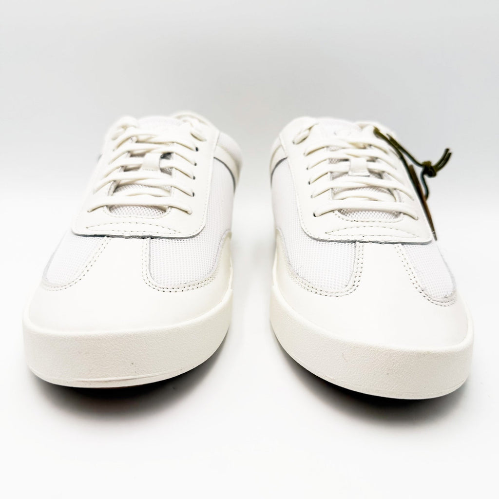 OluKai Womens Ha'upu Hulu Casual Sneakers Size 11 EU 41 Bright White NIB