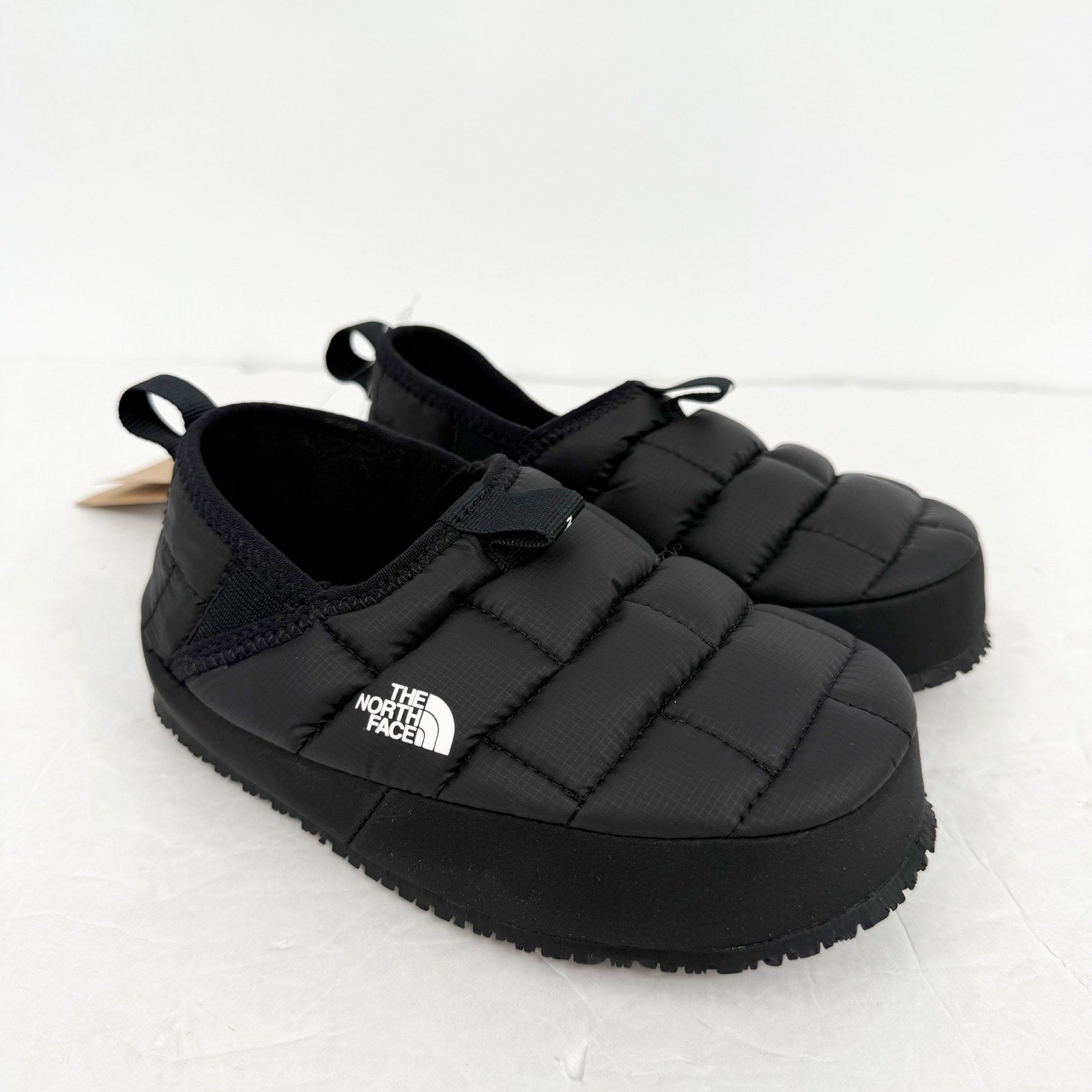 The North Face Boys Thermoball Traction ll Mules US 13 Black Water Repellent NIB