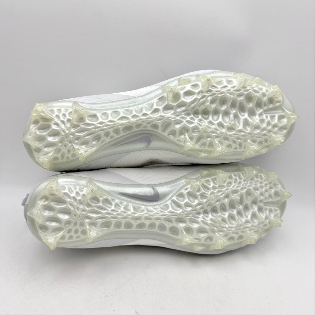 Nike Mens Alpha Huarache 8 Pro LX Lacrosse Cleats US 10 White Athletic NWOB