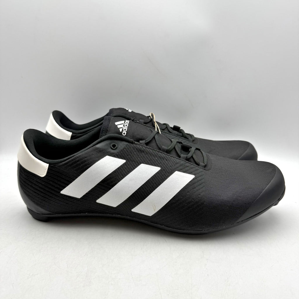 Adidas Mens The Road Cycling Shoes US 13 Black White Athletic NWT