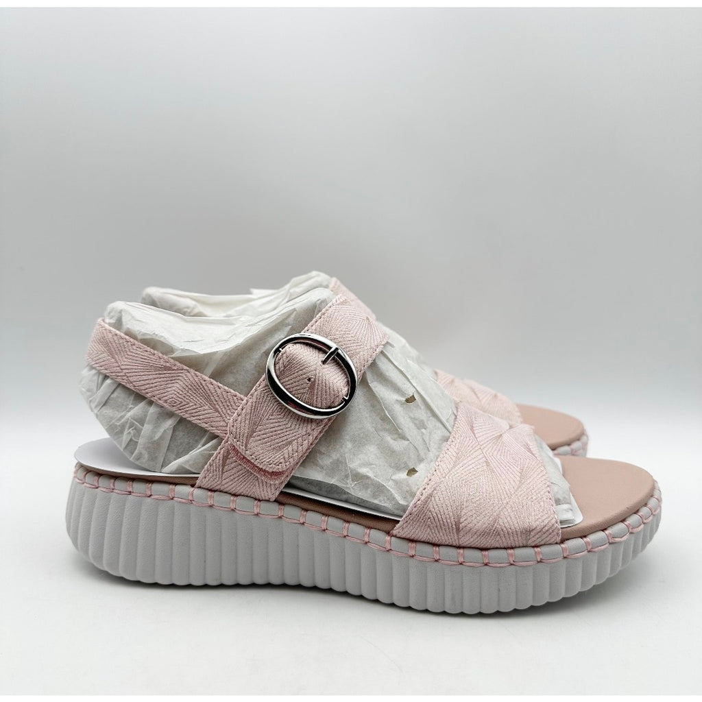 SKECHERS Womens Wilshire Boulevard Illusion of Love Sandals Size 8 Pink NIB