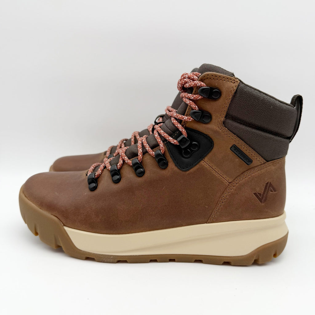 Forsake Womens Patch Mid ll Hiking Boots Size 8 Brown Leather Waterproof NWOB