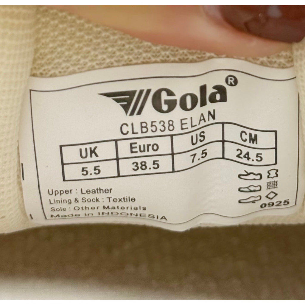 GOLA Womens Elan Casual Sneakers US 7.5 EU 38.5 Moonlight Blue/White Trainer NIB