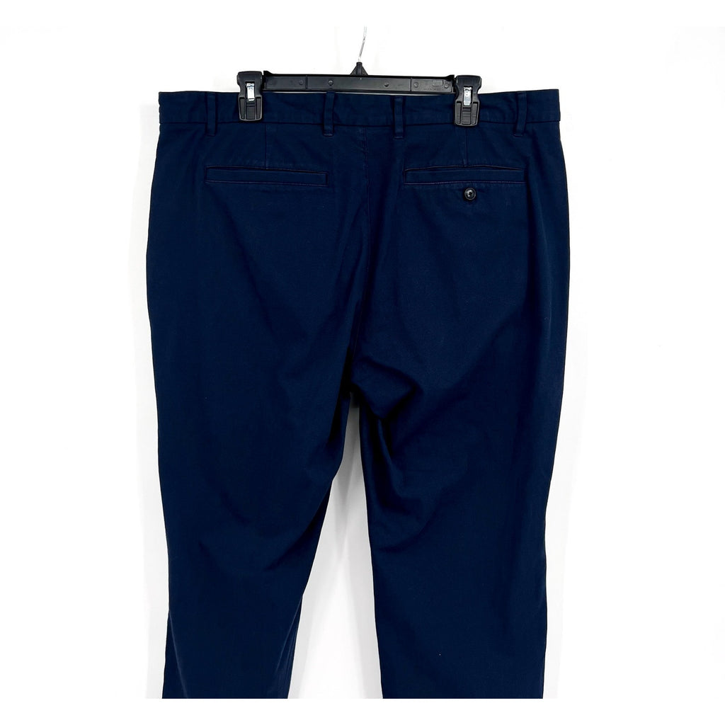 EVERLANE Men's Uniform Performance Chino 38x28 Navy Blue Slim Fit Pants NWT