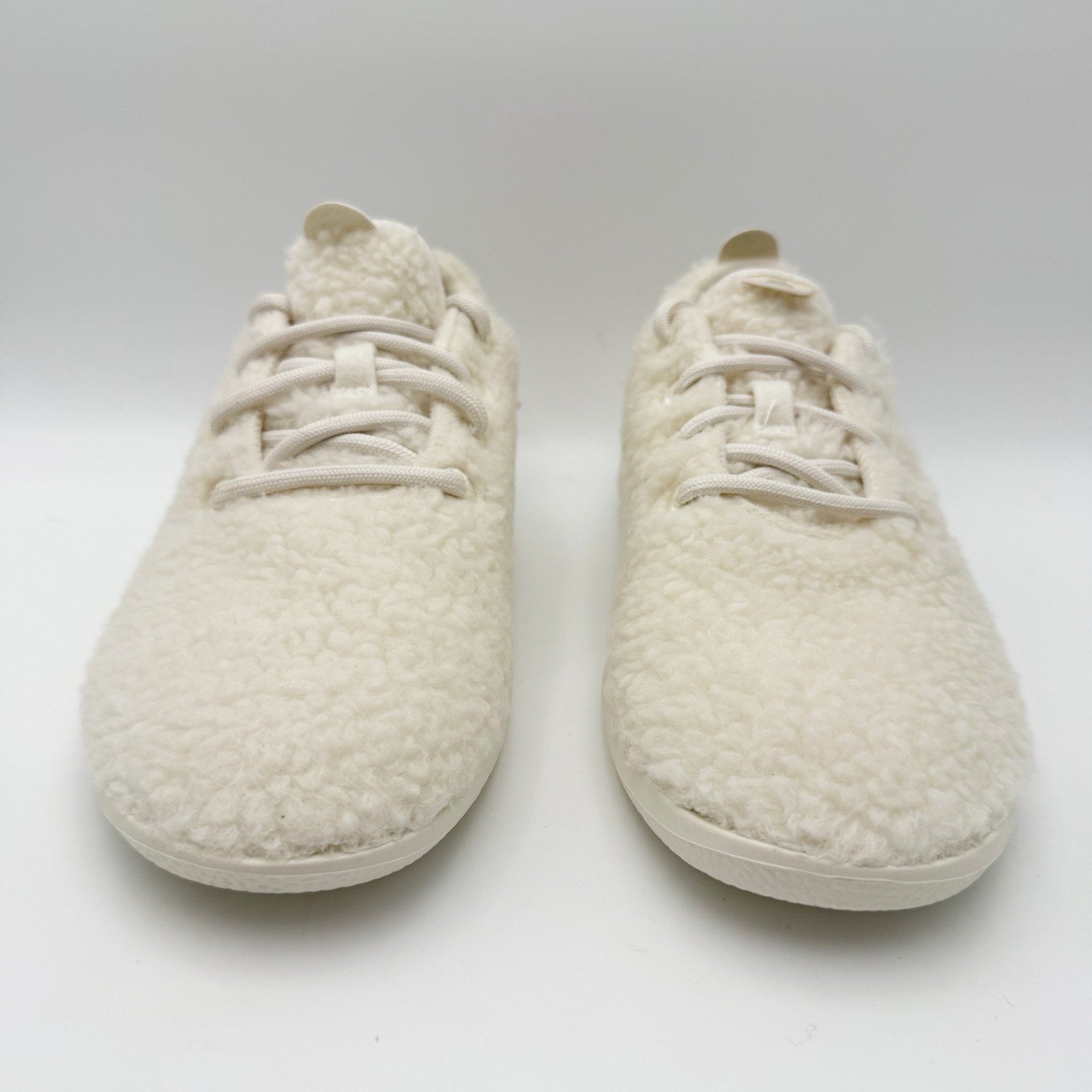 AllBirds Womens Runner Fluff Sneakers US 9 EU 39 White Merino Wool Comfort NIB