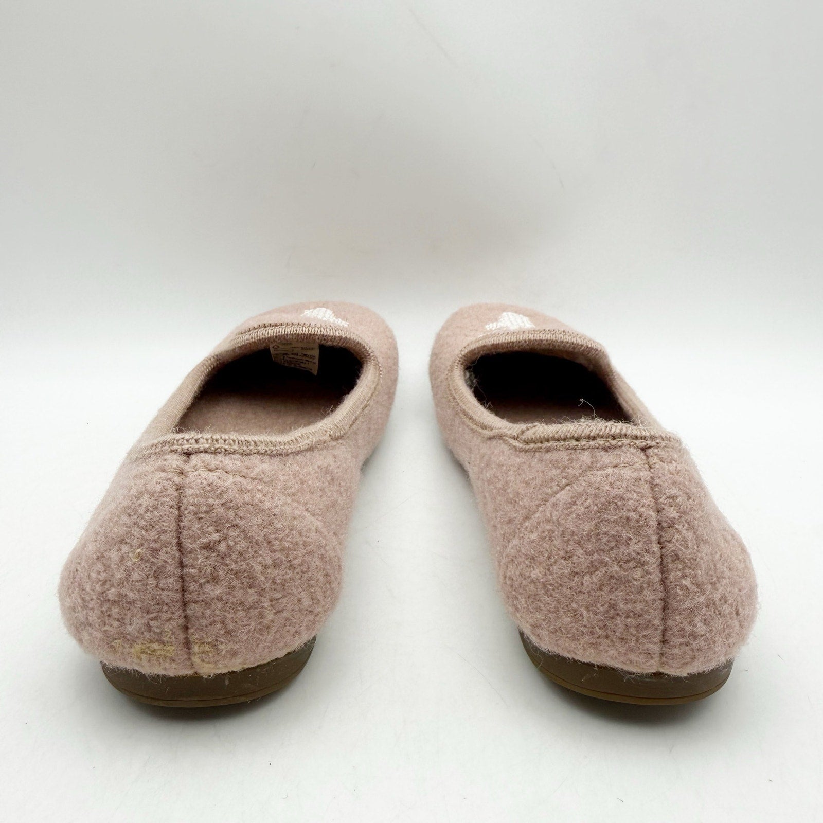 Living Kitzbuhel Womens Buck Slippers EU 36 US 5.5 Pink Wool NWOB