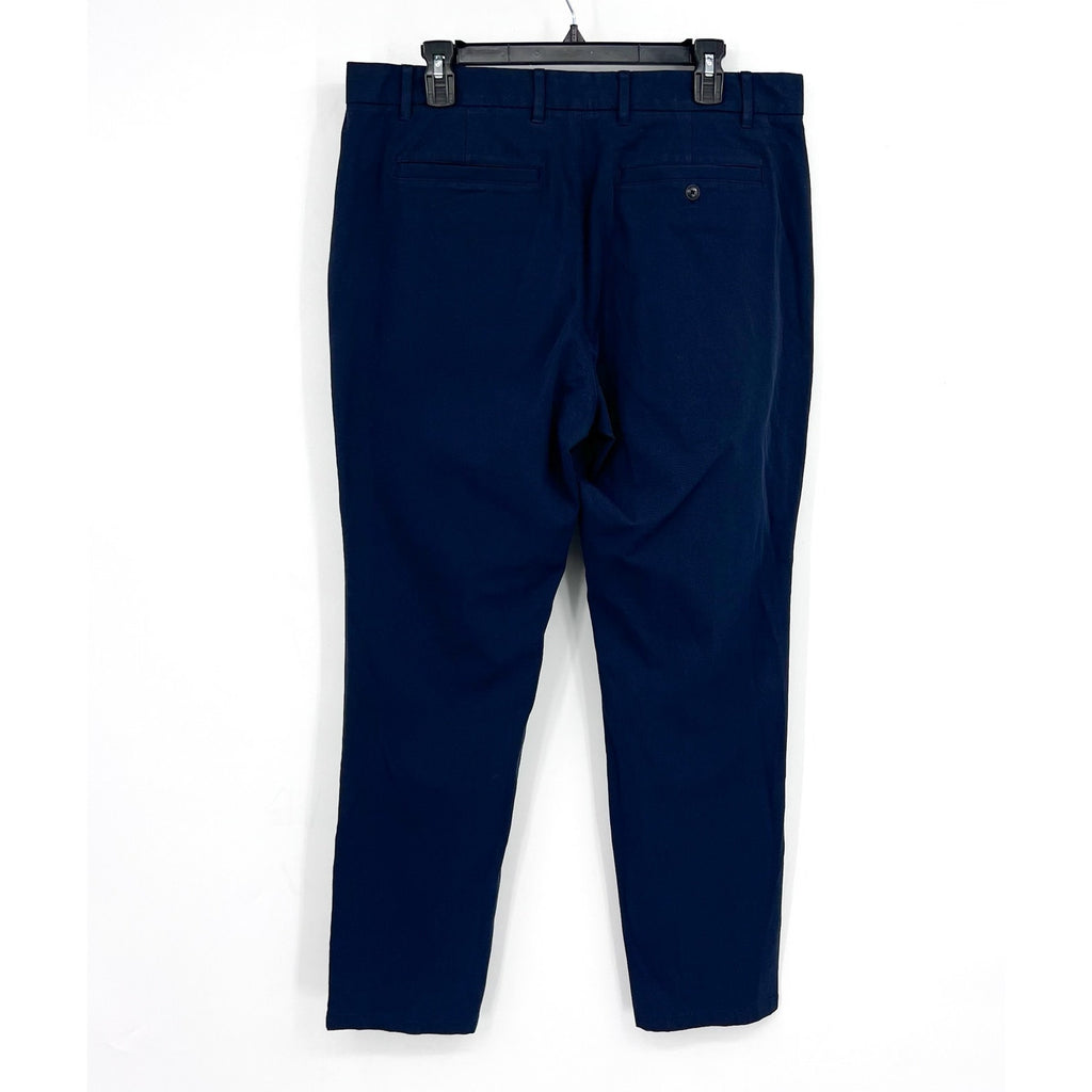 EVERLANE Men's Uniform Performance Chino 34x32 Navy Blue Slim Fit Pants NWT
