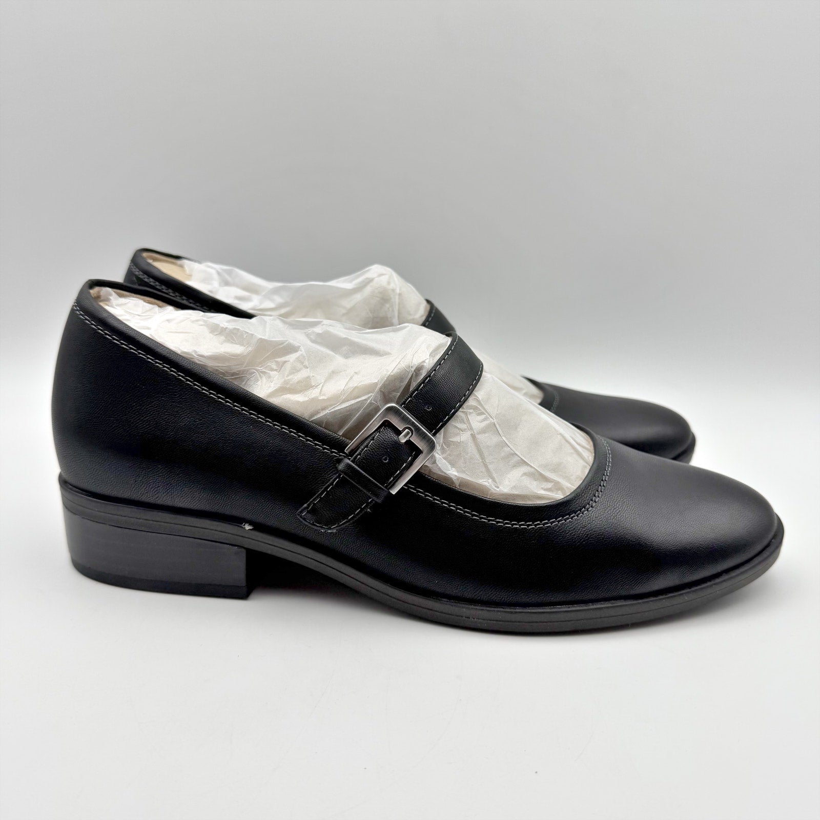 Soul Naturalizer Womens Ramona Mary Jane Flats US 7.5 M EU 38 Black NIB