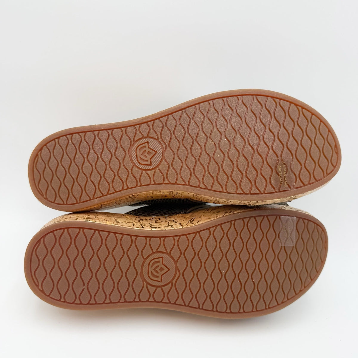 Spenco Womens Camille Wedge Sandals Size 8.5 Wide Brown NIB